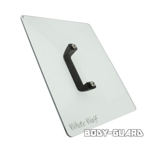 ホワイトウルフ　ポリカーボネート製　小型防護盾